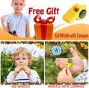 Kids Binoculars Best Gifts for 3-12 Years Boys Girls High-Resolution Optics Shockproof Mini Compact Binocuolar Toys Folding Small Telescope for Bird Watching Camping Outdoor Play by TinyTreasures Baby Boutique