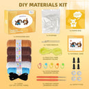 MOREJMTT Crochet Kit for Beginners, Learn to Crochet, Include Easy Knitting Soft Yarn, Step-by-Step Video Tutorial, Hook, Holiday Birthday Gift for Adults and Kids(Sausage Dog) by TinyTreasures Baby Boutique