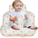 Inflatable Seat for Toddlers 3-36 Months, Built-in Air Pump, Summer Support Seat for Sitting Up, Shower Floor Seater by TinyTreasures Baby Boutique