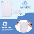 Newcotte Adjustable Baby Mittens No Scratch Newborn Cotton Breathable Gloves Warm Baby Mitts for Boys by TinyTreasures Baby Boutique