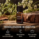 Gya Labs Valerian Essential Oil for Diffuser - 0.17 Fl Oz - 100% Pure Natural Valerian Oil for Skin, Aromatherapy & Candle Making Scent by CozyNest Decor