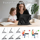 TOHETO Rechargeable A4 Light Board with Stand, Super Bright Magnetic Light Pad with Side Buttons, Wireless Light Box for Tracing and Drawing, Cordless LED Light Table for Diamond Painting, Sketching by TinyTreasures Baby Boutique