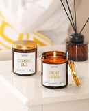 AOOVOO Candle Set - 4PC Scented Candles, 28 oz Soy Candles, Soy Candle for Home Scented, Sage/Jasmine/Eucalyptus/Lavender by CozyNest Decor