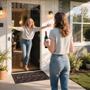 Yimobra Fall Door Mat Outdoor Indoor 29.5x17, All-Weather Waterproof Front Door Mat Outside Entrance, Non-Slip Low Profile Porch Patio Doormat, Brown by CozyNest Decor