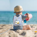 Accmor Toddler Harness Leash, Collapsible Kids Leash + Anti Lost Wrist Link for Outdoor Travel, Cute Excavator Child Walking Harness Tether Wristband Assistant Strap Belt Protector for Baby Boys by TinyTreasures Baby Boutique