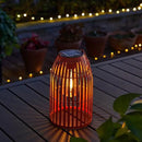 Solar Lantern Outdoor Waterproof Hanging Metal Birdcage Shaped Lantern Decorative Solar Light for Garden Yard Patio Porch by GreenHaven Gardens