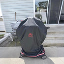 BBQ Grill Cover, 32 Inch Heavy Duty Waterproof 2 Burner Barbecue Gas Grill Covers for Weber Spirit Char-Broil Performance, Black by GreenHaven Gardens