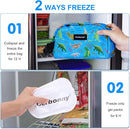 Blue Planet Dinosaur Freezable Cooler Bag - Mini Insulated Lunch Bag for Kids/Adults, Fit for Yogurt, Suit for 3+ by TinyTreasures Baby Boutique