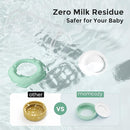 Momcozy Natural Baby Bottle, 10oz Wide-Neck Breast Milk Container, Breastmilk Storage Bottle for Fridge & Momcozy Breast Milk Cooler, BPA Free Milk Collection Bottles, Breastfeeding Essential, 4PCS by TinyTreasures Baby Boutique