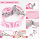 Accmor 3 in 1 Toddler Harness Leashes + Anti Lost Wrist Link, Kids Harness Children Leash for Girls, Child Anti Lost Leash Baby Cute Harness Belt Strap Hold Kids Close While Walking by TinyTreasures Baby Boutique