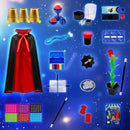 Magic Kit, Magic Set with Magician Costume for Kids Age 6-8, Magic Tricks for Kids Ages 6 7 8 9 10 11 12 Year Old by TinyTreasures Baby Boutique