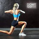Don't Quit LED Neon Sign for Wall Decor, DO IT Neon Lights Party Decorations, USB Powered Switch Lighting Adjustable for Office, Gym, Man Cave, Gamer Room Decor by CozyNest Decor