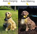 Garden Statues Dog Solar Hanging Light, Courtyard Resin Simulated Handicraft Dog Statue Ornament, Garden Yard Entrance Decoration. by GreenHaven Gardens