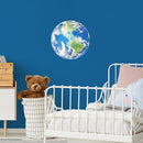 Glow in The Dark Earth for Ceiling, Luminous Planet Wall Sticker, Kids Bedroom Wall Decal, Sticky Fluorescence Earth, Gift for Boys and Girls (Blue) by TinyTreasures Baby Boutique