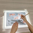 YINGWOND B4 Artist Tracing Light Box Board with Internal Cord, 14.2 * 10.6 in, 3 Levels of Brightness, Ultra-Thin 8000LUX Light Pad for Diamond Painting Weeding Vinyl by TinyTreasures Baby Boutique