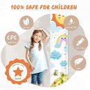 Personalized Name Growth Chart for Wall, Sun Rainbow Height Chart for Kids, No-Drill Growth Chart for Wall, Perfect as Kids Room Decor & Thoughtful Birthday Gift for Boys and Girls by CozyNest Decor
