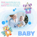 BLOOBLOOMAX Sock rattles for Babies 0-24 Months Baby Animal Foot Finder Educational Toys by TinyTreasures Baby Boutique