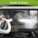 Pressurized Handheld Multi-Surface Natural Steam Cleaner with 12 pcs Accessories, Multi-Purpose Steamer for Home Use, Steamer for Cleaning Floor, Upholstery, Grout and Car (Grey) by TinyTreasures Baby Boutique