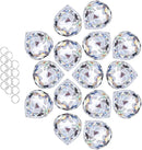 Crystalsuncatcher Clear Crystal Ball Prism Suncatcher Rainbow Maker Hanging Crystals Prisms for Windows, for Feng Shui, for Gift(30mm/1.18" 15pack) by GreenHaven Gardens