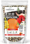 Elite 8-10-10 Professional Fertilizer for Banana, Flowering, and Fruit Trees, Ornamentals - Boosts Flowering & Fruiting - for Indoor & Outdoor Plants (4 QUARTS) by GreenHaven Gardens