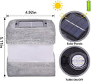 2 Pack Solar Rock Lights Outdoor - Solar Powered Landscape Ground Fake Rocks Light Waterproof with Warm LED Lights for Table Patio Yard Garden Pathway Walkway Decor(Grey) by GreenHaven Gardens