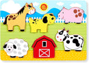 Chunky Puzzles for Toddlers 1-3, Farm, Sea, Zoo Animals Wooden Puzzles, Preschool Early Learning Toy Gift for Kids Ages 1 2 3 Year Old by TinyTreasures Baby Boutique
