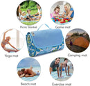 Picnic Blanket Beach Mat Extra Large Sandproof Waterproof Camping Blanket Portable Travel Blanket Play Mat for Outdoor Indoor Family Women Men Kids Beach BBQ Park Grass by TinyTreasures Baby Boutique