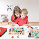Wooden Puzzles for Toddlers, Voamuw Wooden Alphabet Number Shape Puzzle Toddler Education Learning Toys for Kids Ages 3 4 5 Years Old (Set of 3) by TinyTreasures Baby Boutique
