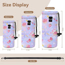 AUPET Water Bottle Bag Carrier,24oz/32oz Insulated Neoprene bottle Sling Holder Case Pouch Cover for 1000ML/750ML Bottles with Shoulder Strap for walking by TinyTreasures Baby Boutique