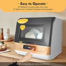 Compact Portable Dishwasher Countertop with Filter and Hybrid Drying Function, 360° Streak-Free Deep Cleaning, 3 Washing Programs, Mini Dishwasher for Apartments& RVs by TinyTreasures Baby Boutique