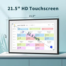21.5 Inch Digital Calendar, WiFi Smart Electronic Calendar & Chore Chart, 1920 * 1080 IPS Touch Screen HD Display for Family Schedules, Streamline Household Organization, Wall Mount Included by TinyTreasures Baby Boutique