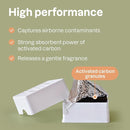 ATTITUDE Air Purifier with Activated Carbon Filter, Plant- and Mineral-Based Ingredients, Traps Pet Odors and Pollutants, Vegan and Cruelty-free, Lavender, 8 Ounces by TinyTreasures Baby Boutique