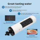 4 PACK 7" Gravity Drinking Water Ceramic Replacement Candle Element Filter with Activated Carbon, 7-Inch Gravity Water Replacement Filter for Basic Gravity Water Filter by CozyNest Decor