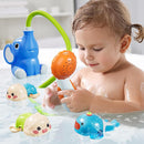 Baby Bath Shower Head Toys for Kids, Bath Toys for Infants with Elephant Water Pump for Kids 2-4, 3 Pack Wind-up Pool Toys for Kid, Bathtub Toys 18-24 Months Toddlers Boys Girls by TinyTreasures Baby Boutique