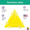 3D Building Set for Learning Math, Includes Many Online Activities,32-pc, Made in USA (Triangle/Rectangle/Square) by TinyTreasures Baby Boutique