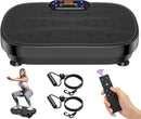 Vibration Plate Exercise Machine, Vibrating Plate Machine with Bluetooth for Lymphatic Drainage, Vibration Platform for Women Men Full Body Weight Loss by CozyNest Decor