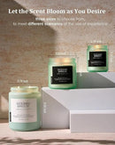 M&SENSE Candle Oceanic Breeze Scented, 19.4oz 110 Hour Long Lasting 2 Wick Pineapple & Mango Scent Natural Soy Candles for Home Scented for Stress Relief & Women/Men by CozyNest Decor