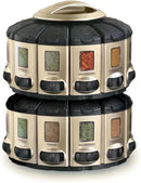 KitchenArt 57010 Select-A-Spice Auto-Measure Carousel Professional Series, Satin by CozyNest Decor