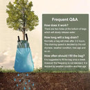 REMIAWY Tree Watering Bag, 20 Gallon Slow Release Watering Bag for Trees, Tree Irrigation Bag Made of Durable PVC Material with Zipper (6 Pack 5-8 Hours Releasing Time) by GreenHaven Gardens
