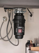 Moen Lite Series PRO Compact Continuous Feed Garbage Disposal for Kitchen Sink with Power Cord, GXP33C by CozyNest Decor