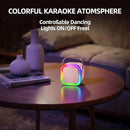 Kinglucky Mini Karaoke Machine for Kids, 2025 TOP Birthday Gifts Ideas for 3-12 Year Old Girls, Christmas Party Gifts Kids' Personal Video Players Accessories with 2 Wireless Microphones - Pink by TinyTreasures Baby Boutique