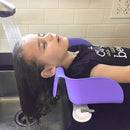 Shampoo Buddy Portable Hair Wash Basin for Children, Toddlers, Kids, Teens | Portable Shampoo Bowl for use on Bathtub or Sink (Purple) by TinyTreasures Baby Boutique