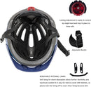 Exclusky Kids Bike Helmet with LED Light – Adjustable Multi-Sport Youth Helmet for Boys & Girls, Ages 5-12, Fits 50-57cm, Cycling Safety Gear by TinyTreasures Baby Boutique