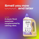 Indigo Wild Zum Clean Laundry Soap - Plant-Based Liquid Laundry Soap - Contains Baking Soda, Essential Oils & Saponified Coconut Oil - Lavender Scent - 64 fl oz (2 Pack) by TinyTreasures Baby Boutique