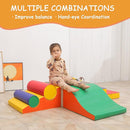 Toddler Foam Climbing Set Indoor - Kids Climb & Crawl Soft Activity Playset - Toddler Climber Gymnastics Equipment for Walking in Balance by TinyTreasures Baby Boutique
