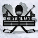 Custom Hockey LED Wall Sign - Personalized Skate & Goalie Mask Neon Light Custom Name Sign, Hockey Decor for Boys Room, Man Cave, Locker Room, Players, Coaches, Sports Fans by CozyNest Decor