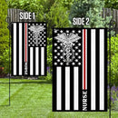 FLAGWIX American Flag, Nurse Flag Thin Red Line Nurse Flag - 4th of July, Independence Day Decorations for Home, Garden, House Flag 30x40 - USA Flags Premium Polyester, Decorative Indoor Outdoor Flag by GreenHaven Gardens