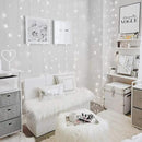 Lighting EVER 594 LED Curtain Lights Cool White, Hanging Fairy String Lights for Bedroom Wall, Indoor Outdoor Backdrop Lights for Wedding, Party, Patio Gazebo (20x10ft, 27 Strings, 9" Apart) by CozyNest Decor