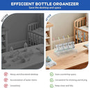 Bottle Drying Rack Stainless Steel Fold Water Bottle Drying Rack Organizer with Straw Holder for Baby Bottles,Cups, Mugs and Glass, Sports Bottles Dryer Countertop by TinyTreasures Baby Boutique