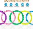 3D Pen Filament Refills 12 Colors Compatible with SCRIB3D MYNT3D PIKA3D 3D Pen for Kids Each Color 10Feet 1.75mm PLA 3D Printing Pen Filament Refills, NOT FIT 3Doodler Start Pen by TinyTreasures Baby Boutique